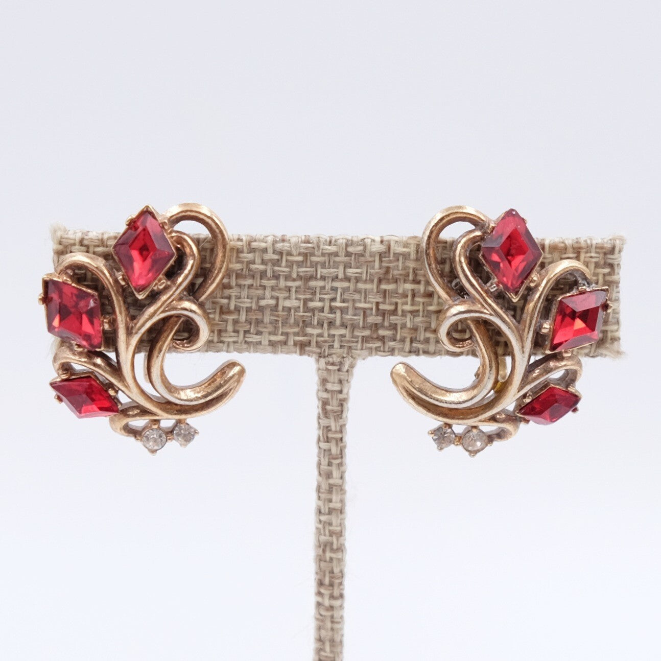 Vintage Trifari Bracelet and Earrings set 1950s