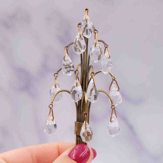 Vintage Joseff of Hollywood Tree Trembler Brooch