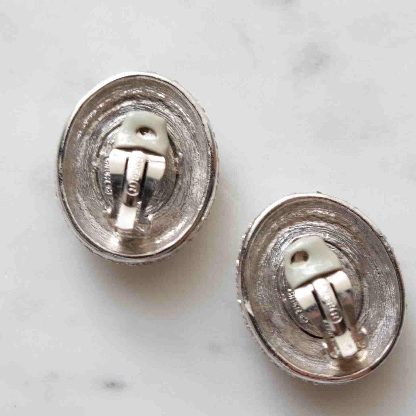 Vintage Ciner Massive Earrings 1980s