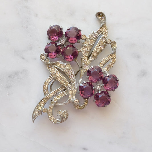 Vintage Unsigned Early Pot Metal Brooch 1930’s