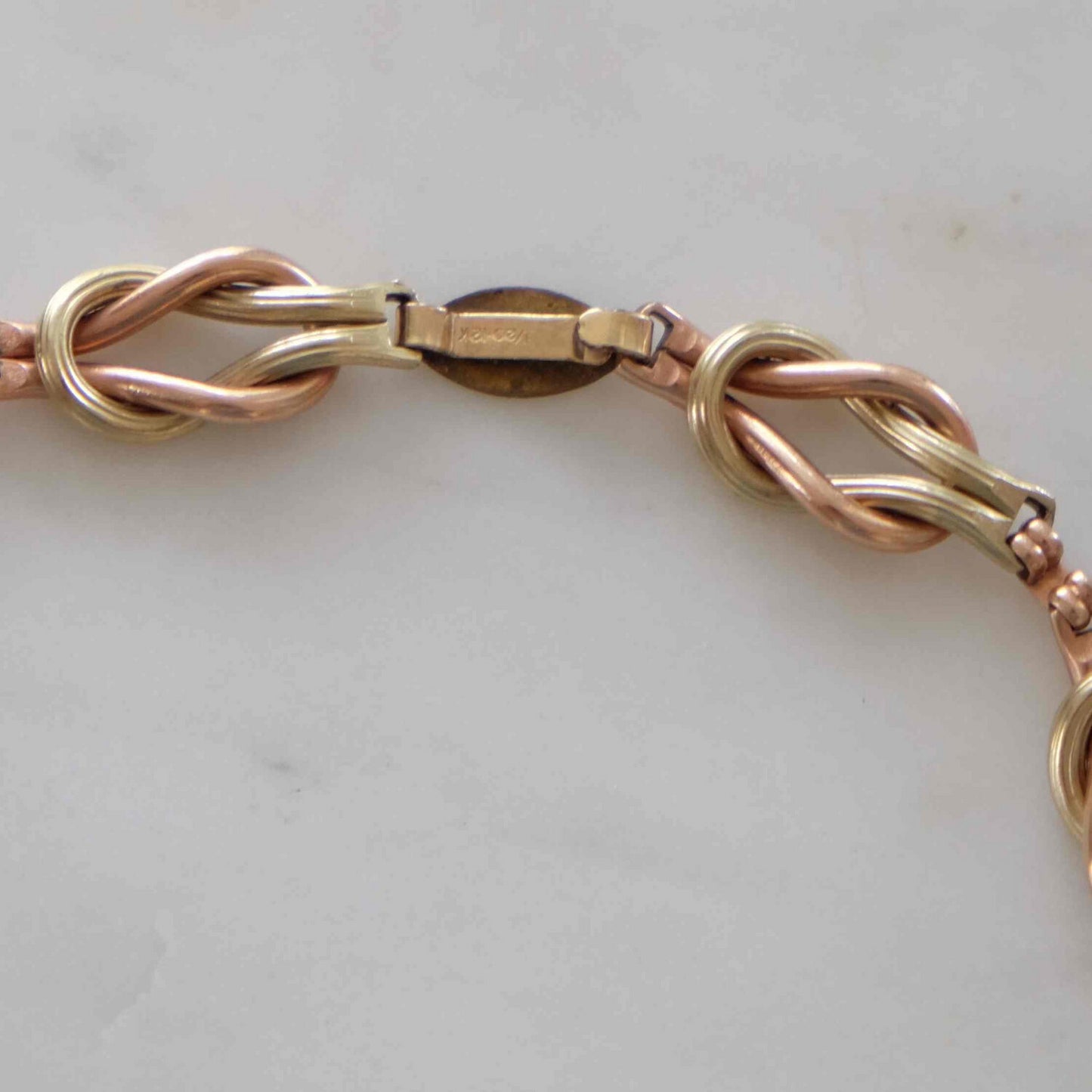 Antique Two Color 12k Gold Filled Chain