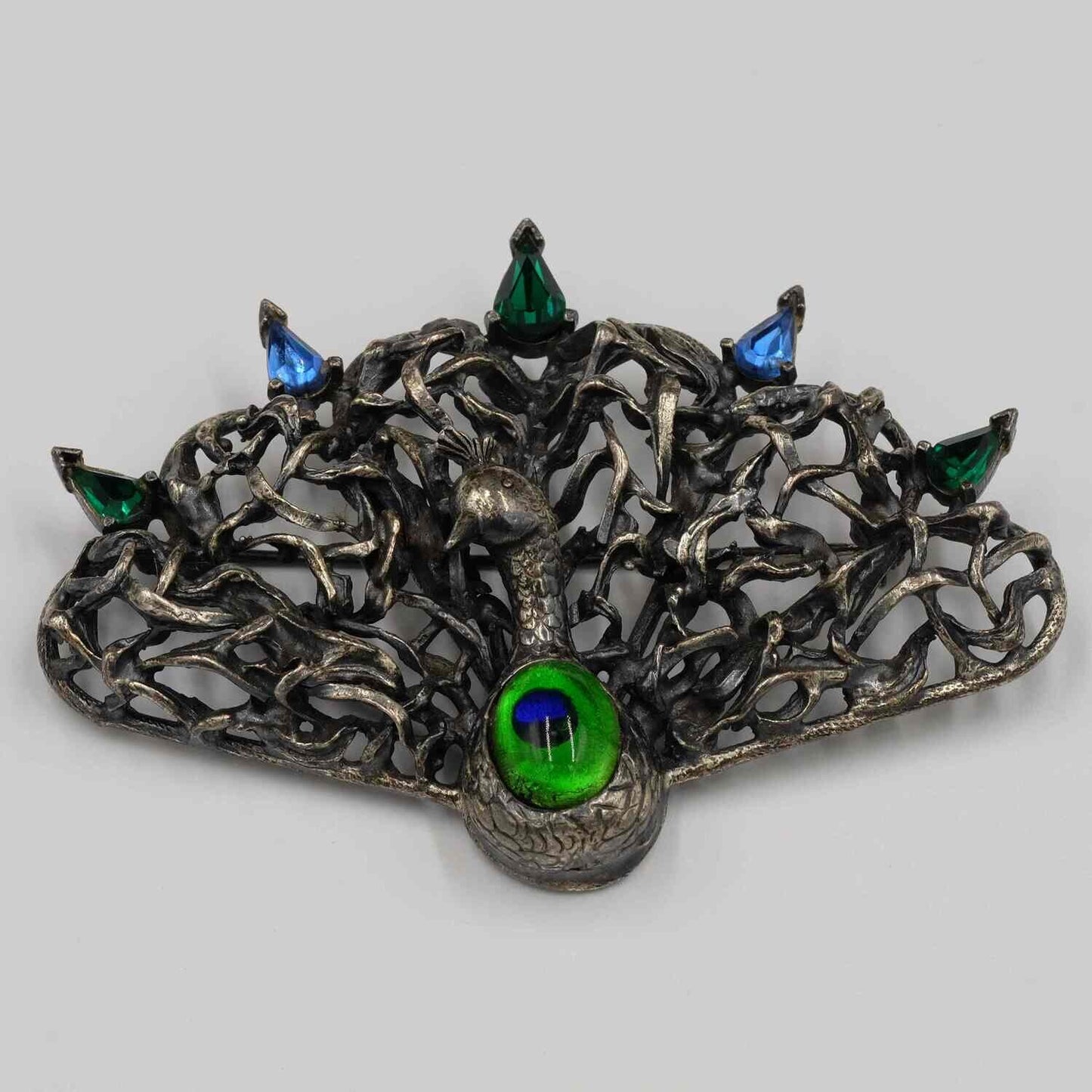 Dalsheim Peacock Brooch