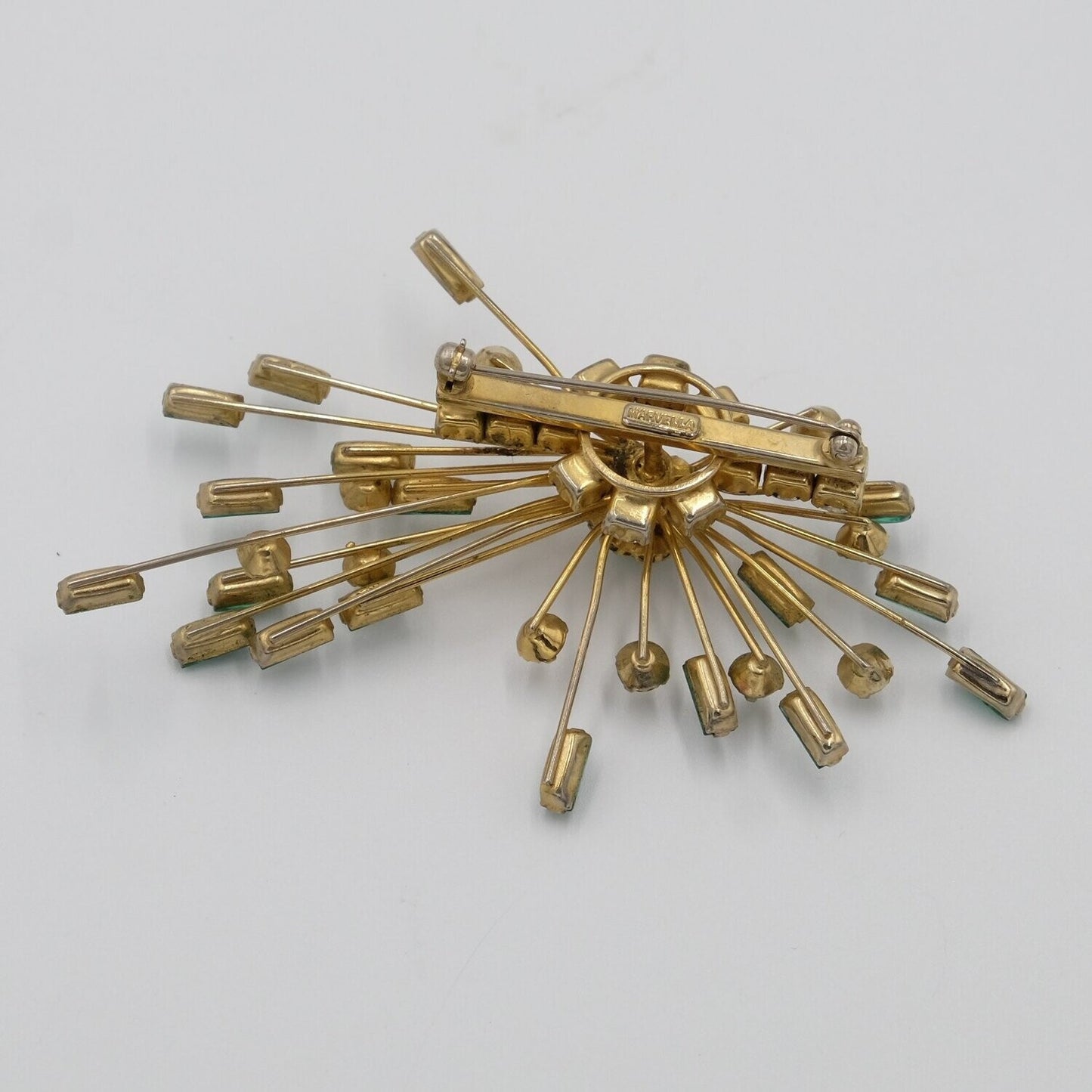 Marvella Stardust Rhinestones Brooch 1960's