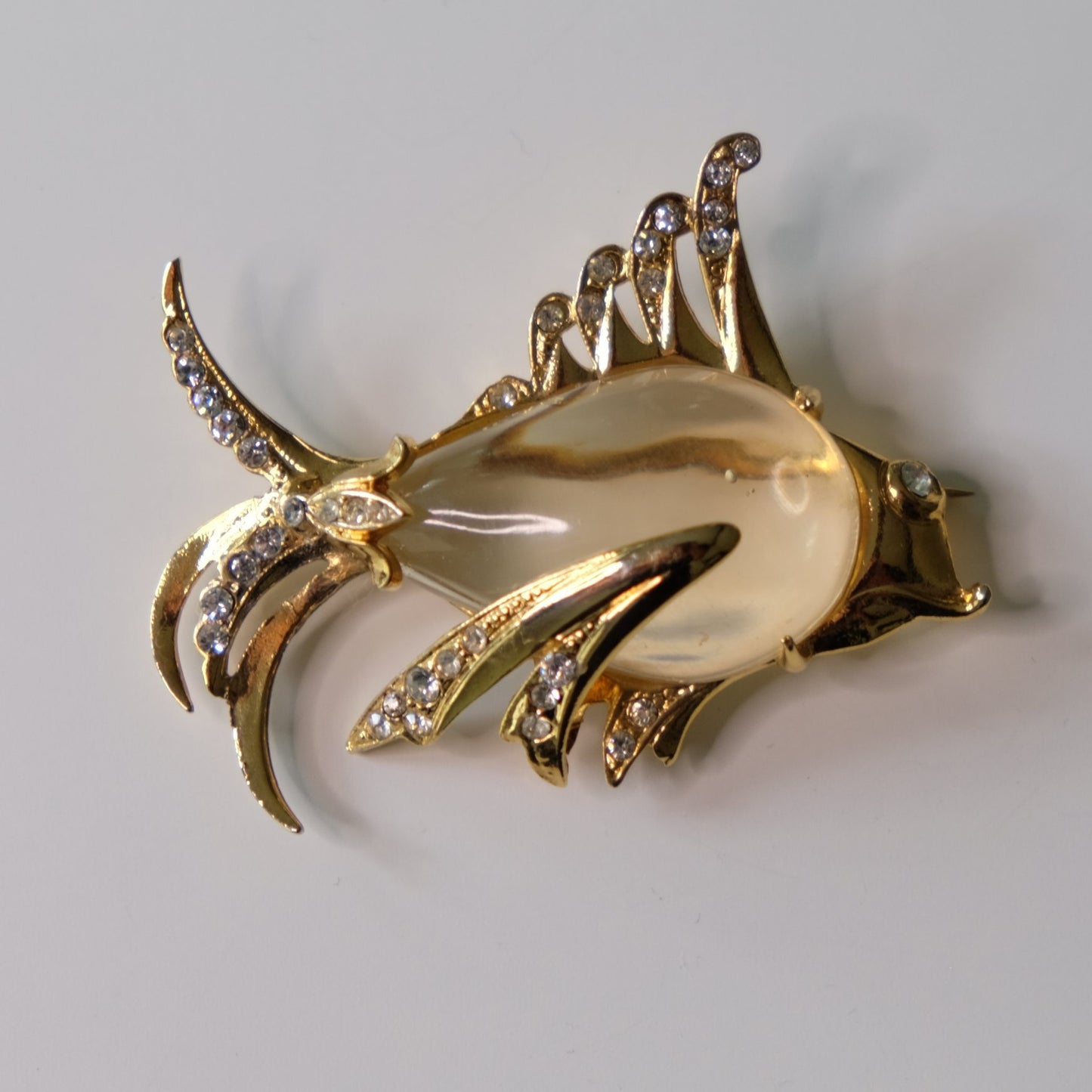 Vintage Staret Lucite Brooch 1950's