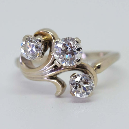 18K White Gold 1.04 ct Diamond Ring