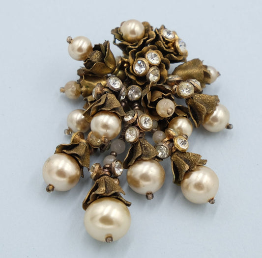 Miriam Haskell Early Dress Clip 1930s