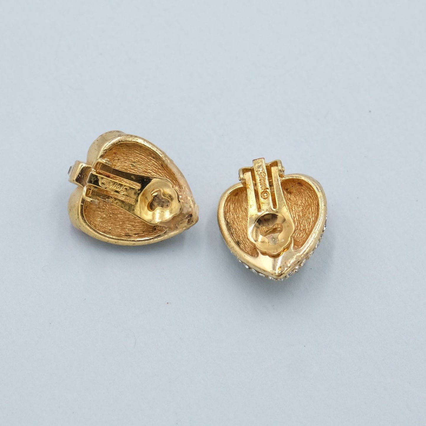 Vintage Grosse Jewel tone Earrings 1970s