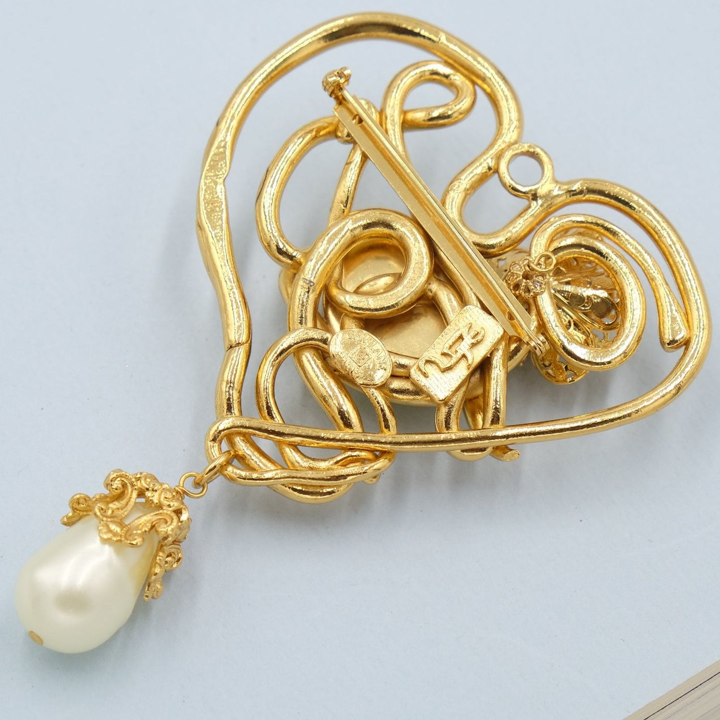 Galivane Paris Large Heart Pin