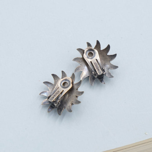 Vintage Askew London Sun Earrings 1980s