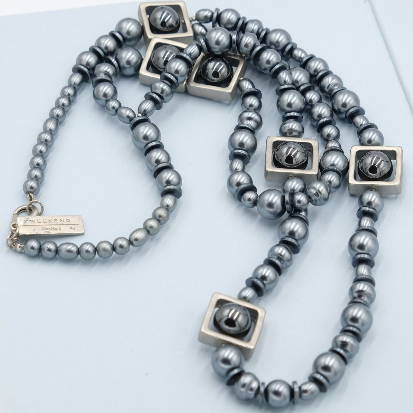 MaxMara Weekend Faux Pearl Necklace 2000s