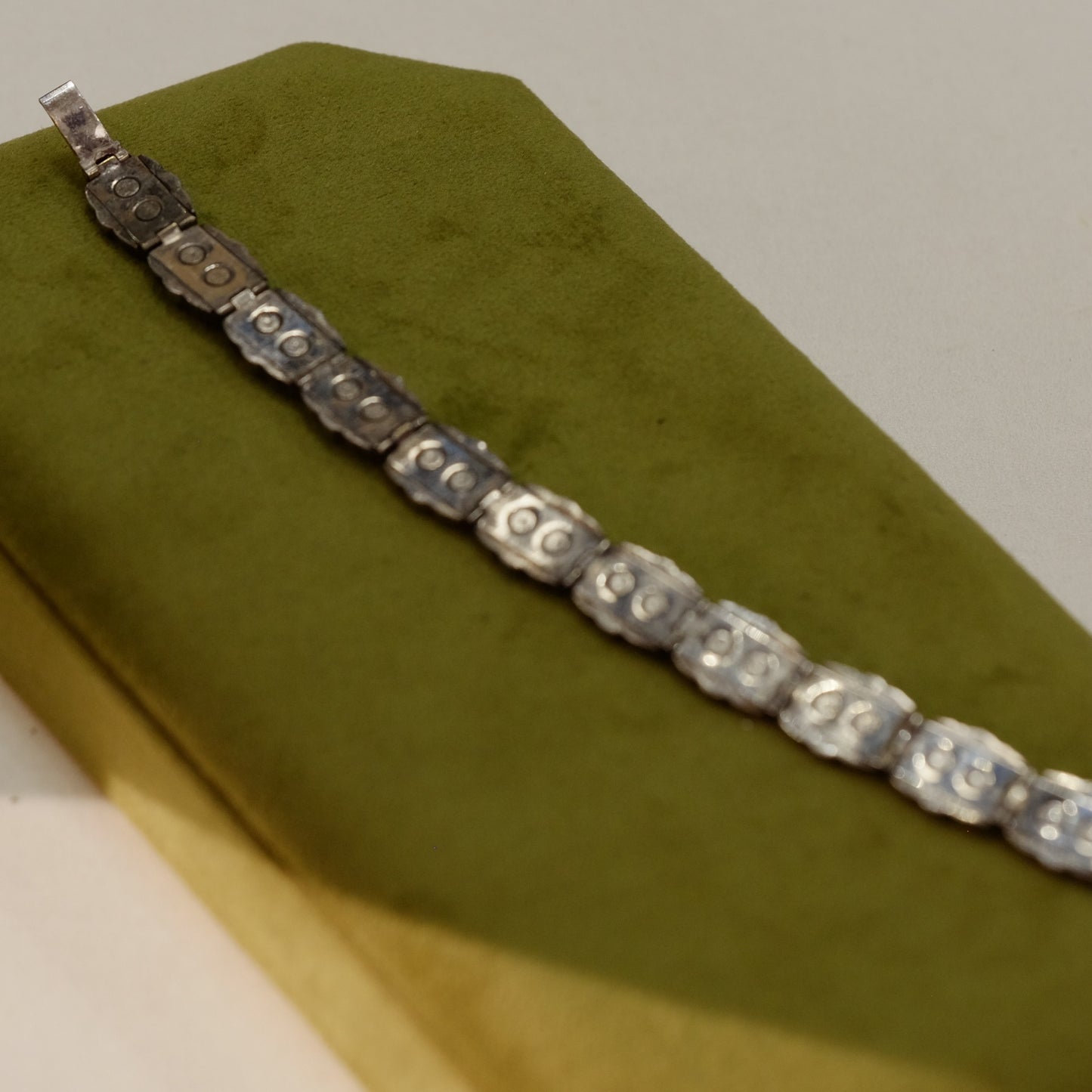 Antique 1920 Art Deco Sterling Bracelet