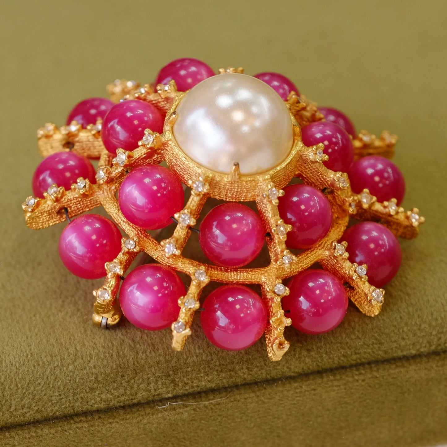 Early Kenneth Jay Lane Brooch 1960s