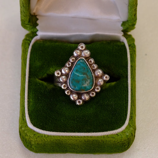 Vintage Native American Turquoise Ring