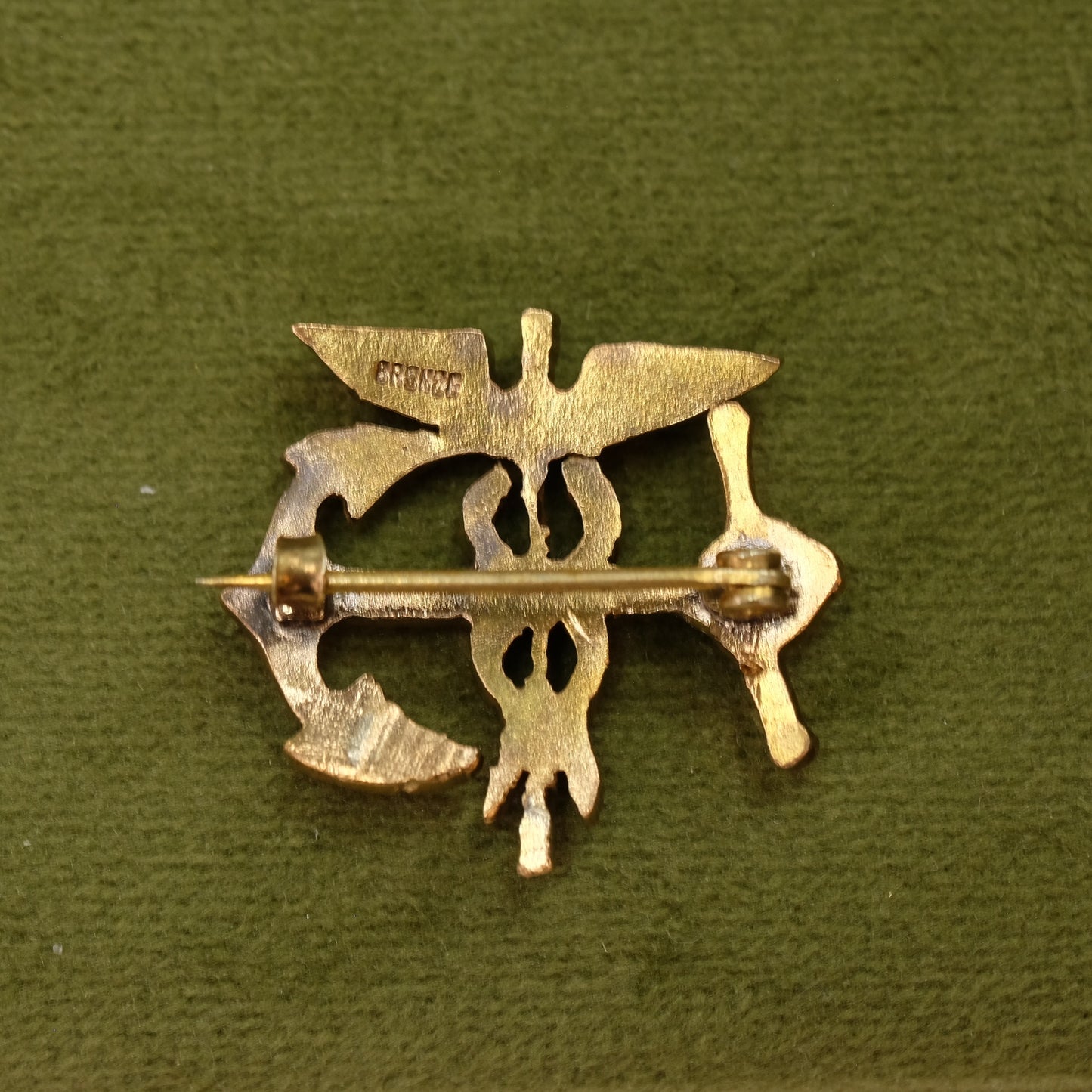 WWII Bronze Navy Medical Insignia