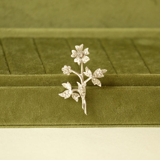 Christian Dior by Kramer Tiny Flower Pin 1950s