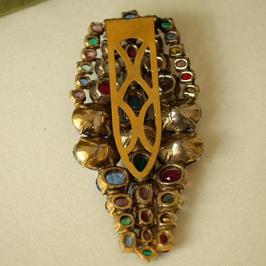 Eisenberg Original Multicolor Dress Clip 1940s