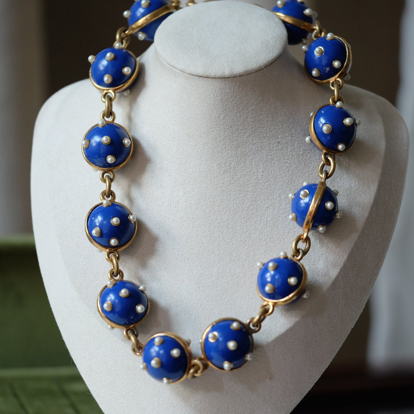 Vintage French Designer Necklace 1950s
