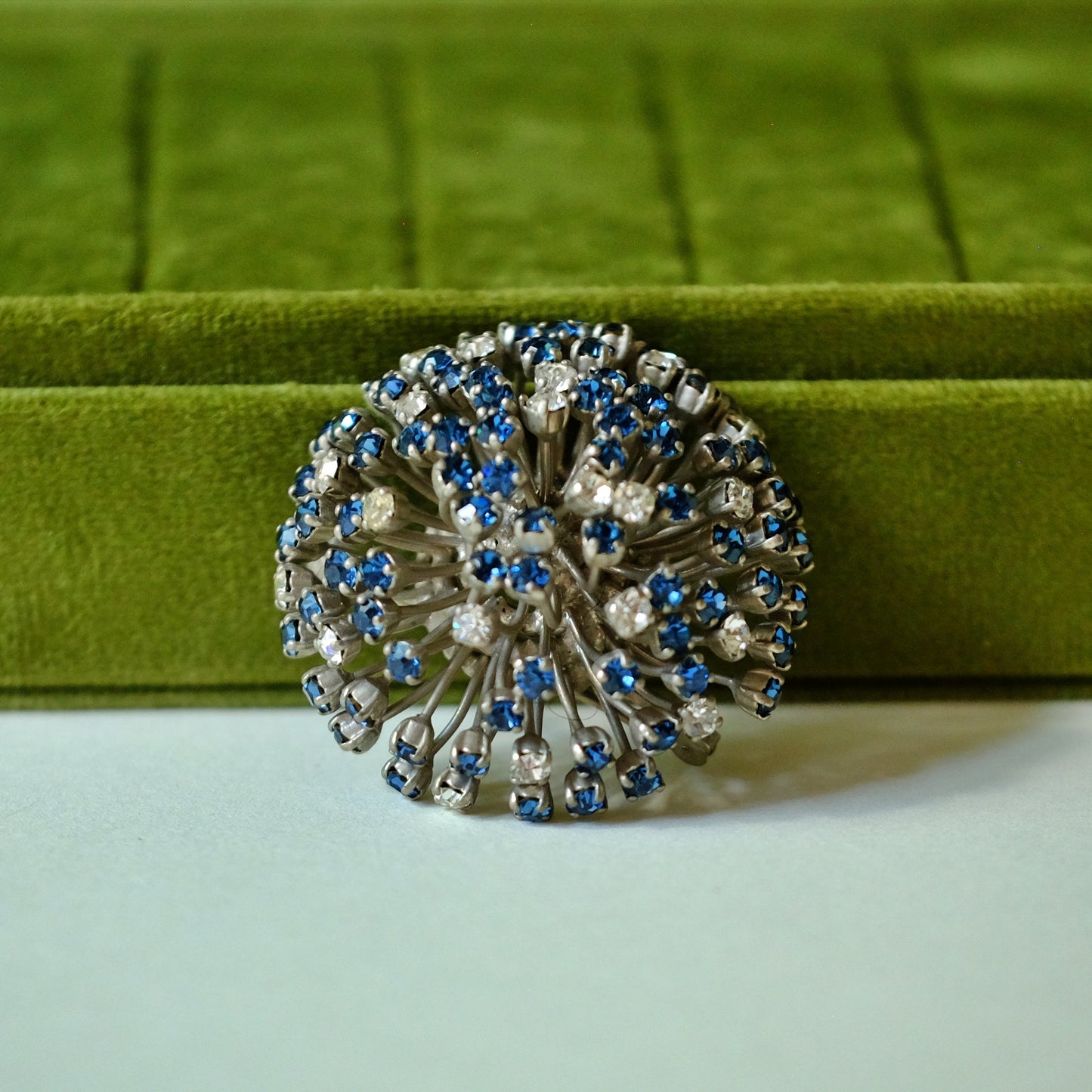 Vintage Dandelion Brooch 1960s