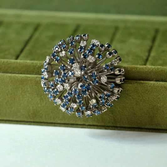 Vintage Dandelion Brooch 1960s