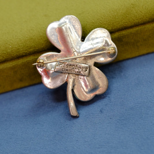 Eisenberg Clover Pin 1940s