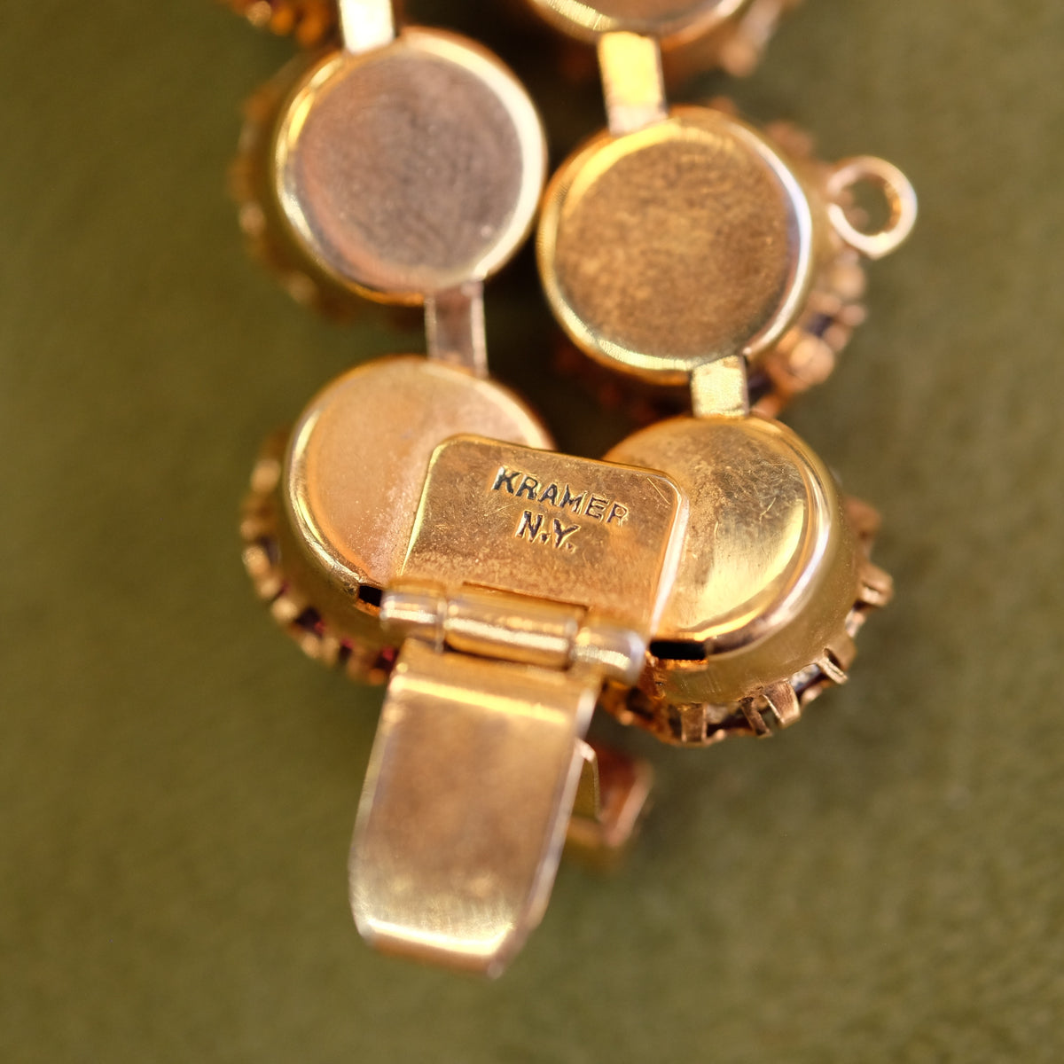 Vintage Kramer New York Berry Bracelet 1950’s