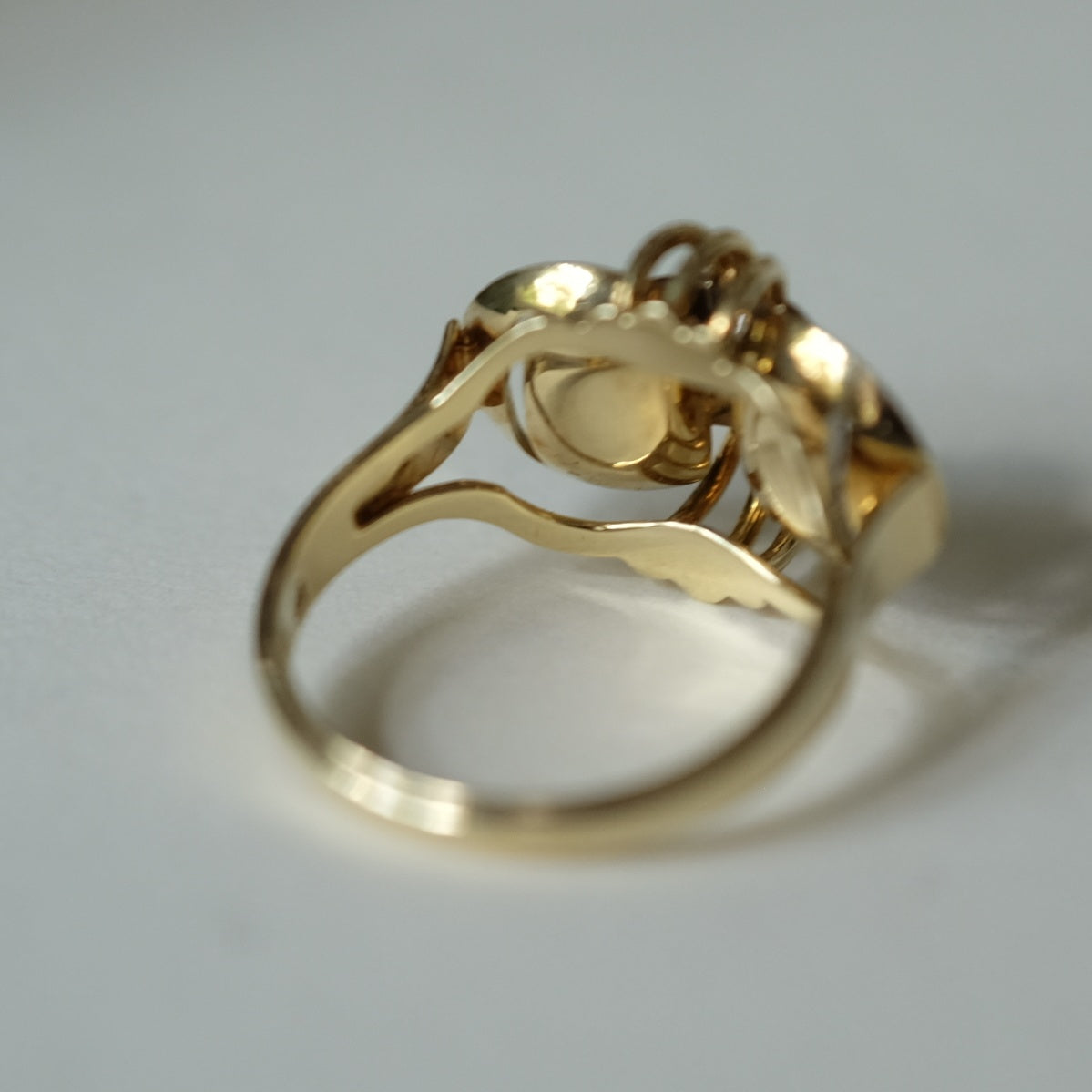 Vintage 14K Gold and Diamond Ring