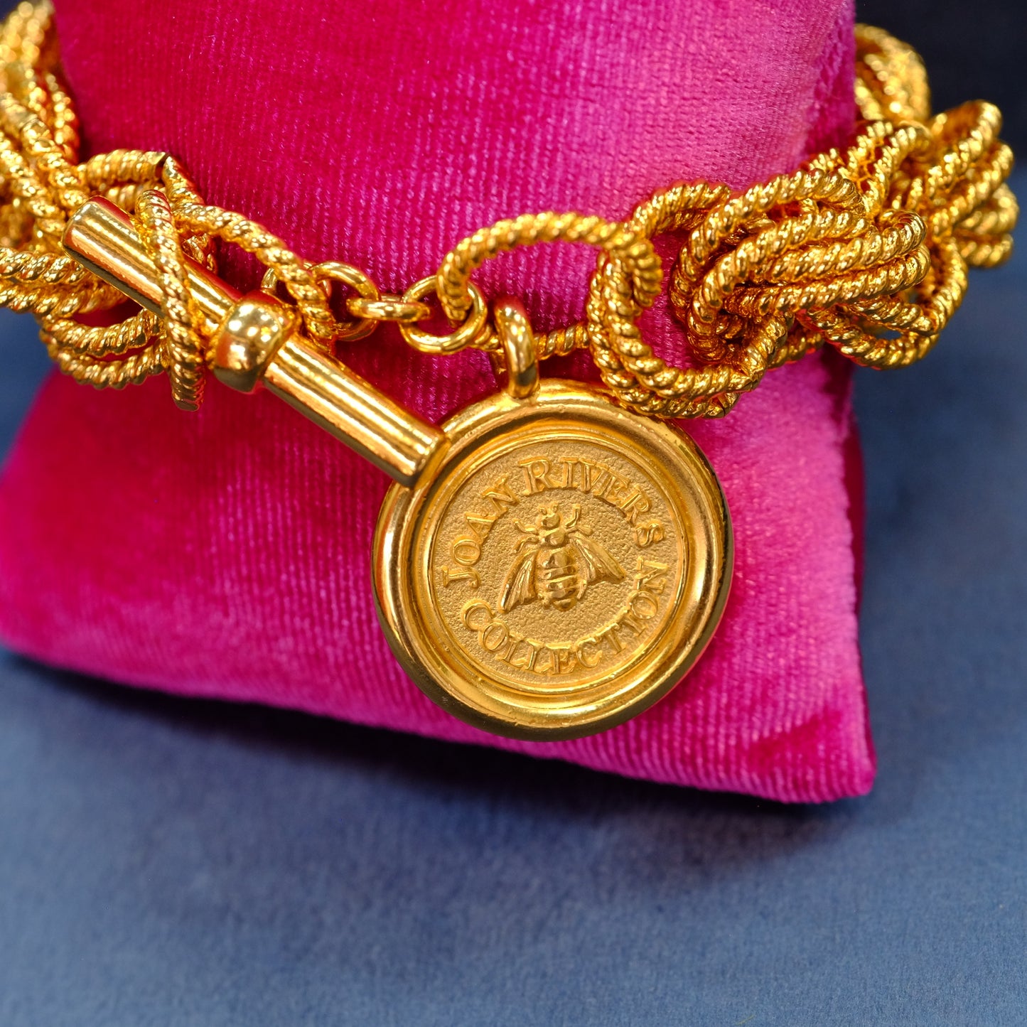 Joan Rivers Chunky Bee Charm Bracelet