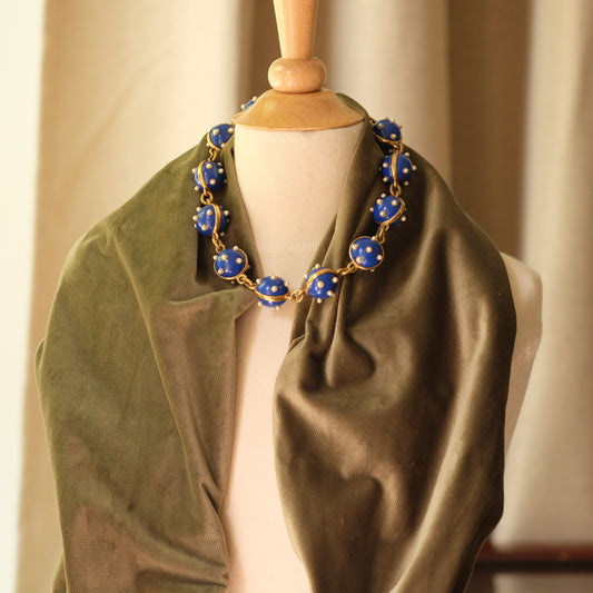 Vintage French Designer Necklace 1950s