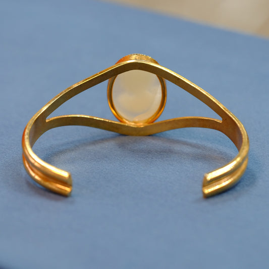 Vintage Cameo Gold Filled Bracelet