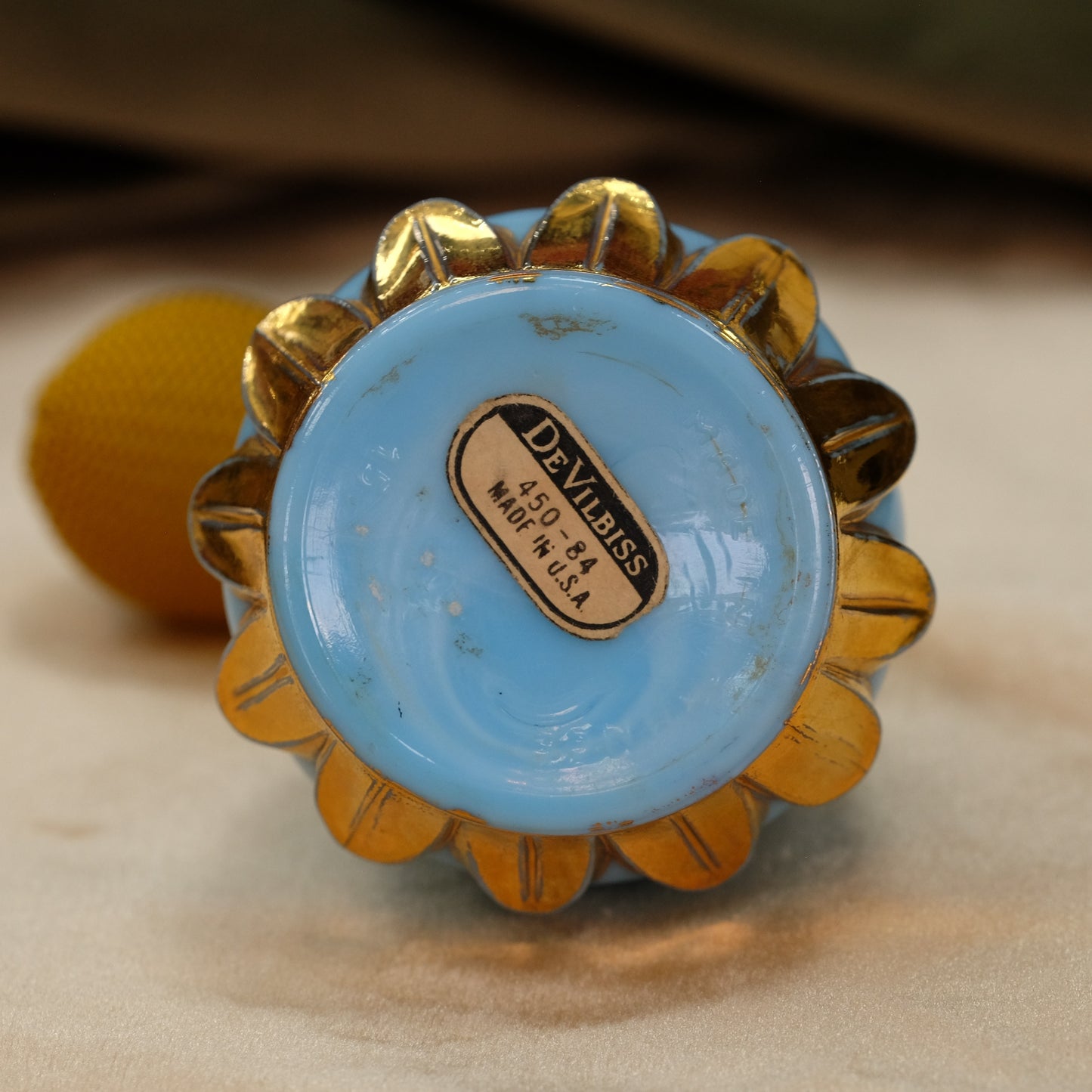Blue Perfume Bottle