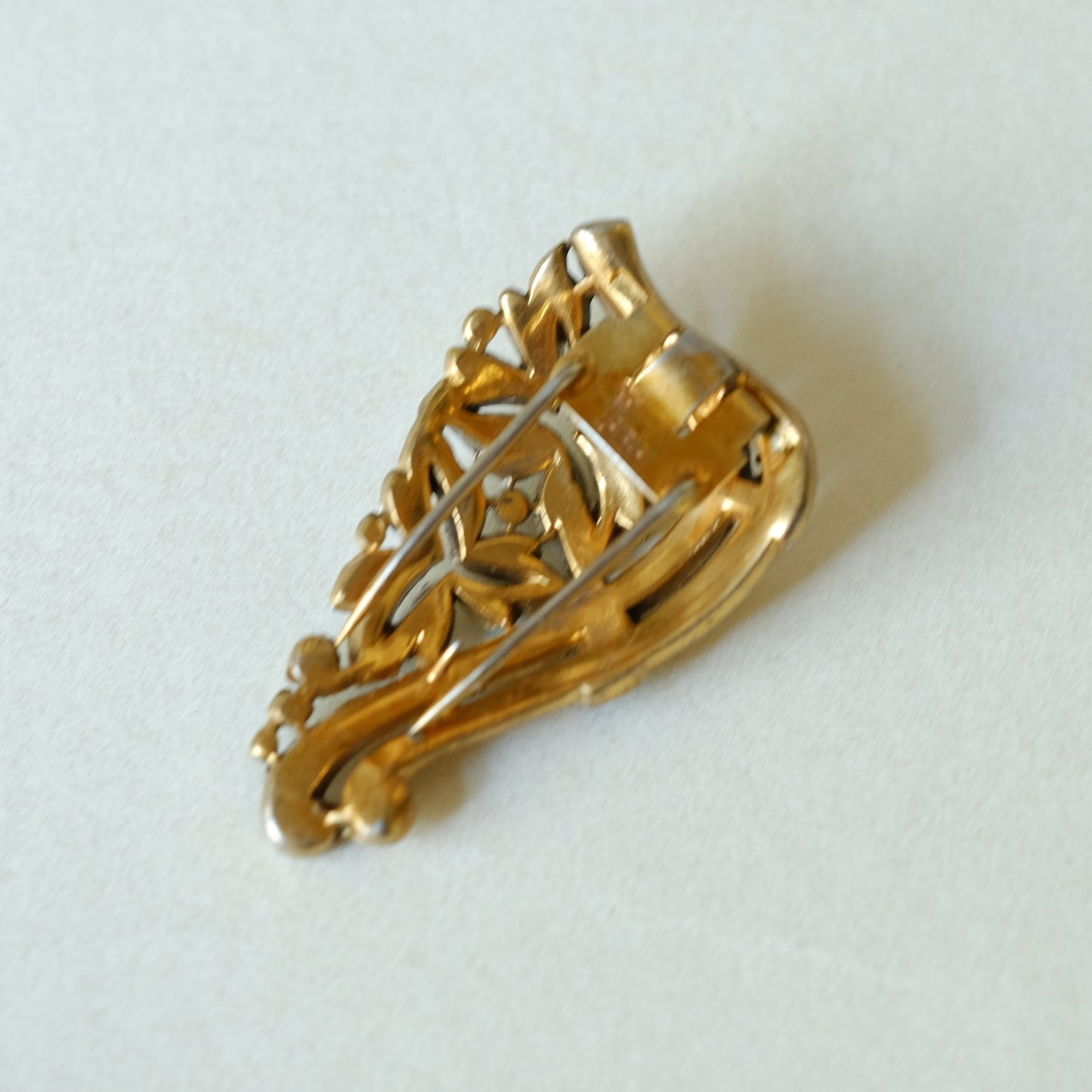 Vintage Trifari Alfred Philippe Princess Eugene Dress Clip 1940s