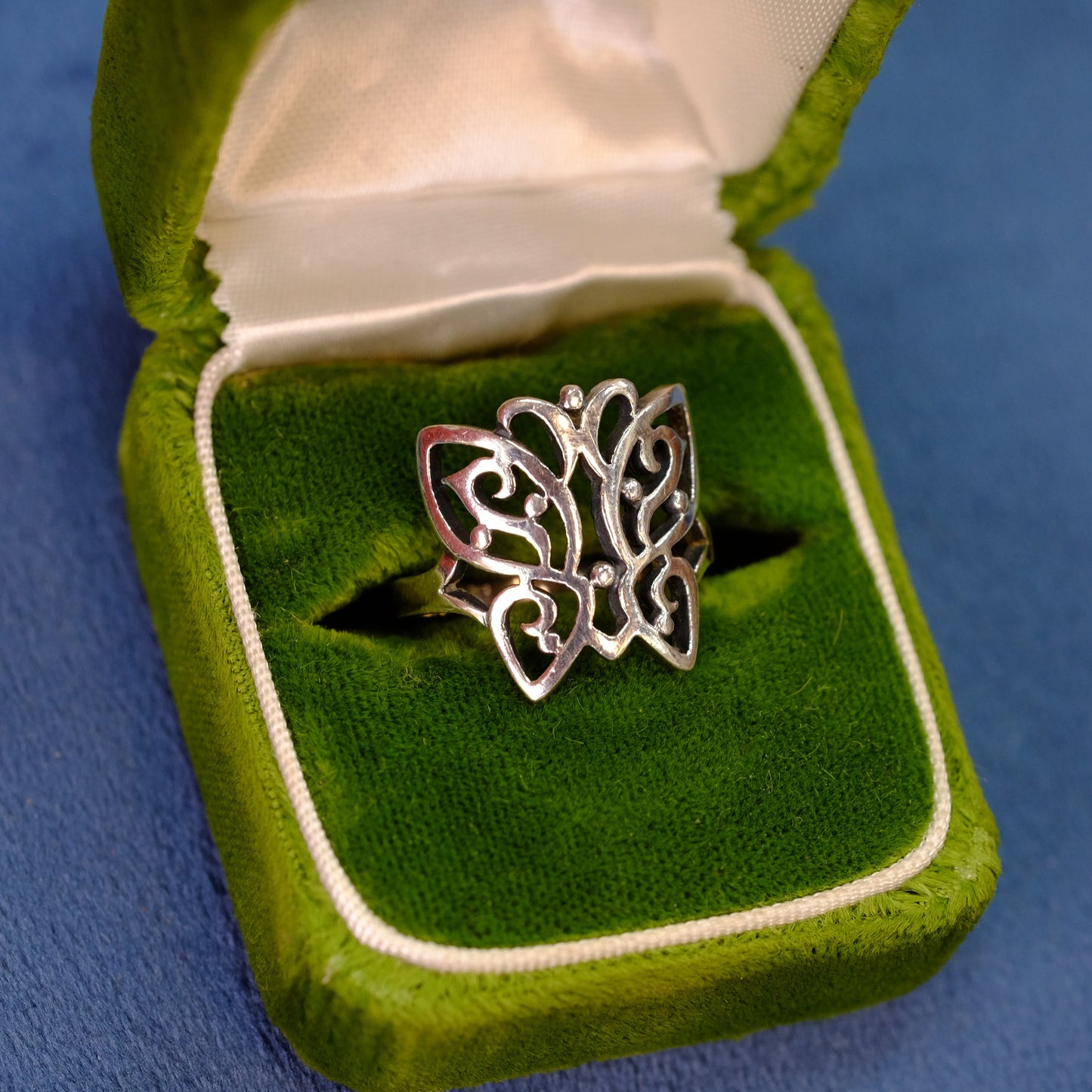 James Avery Sterling Silver Retired Butterfly Ring