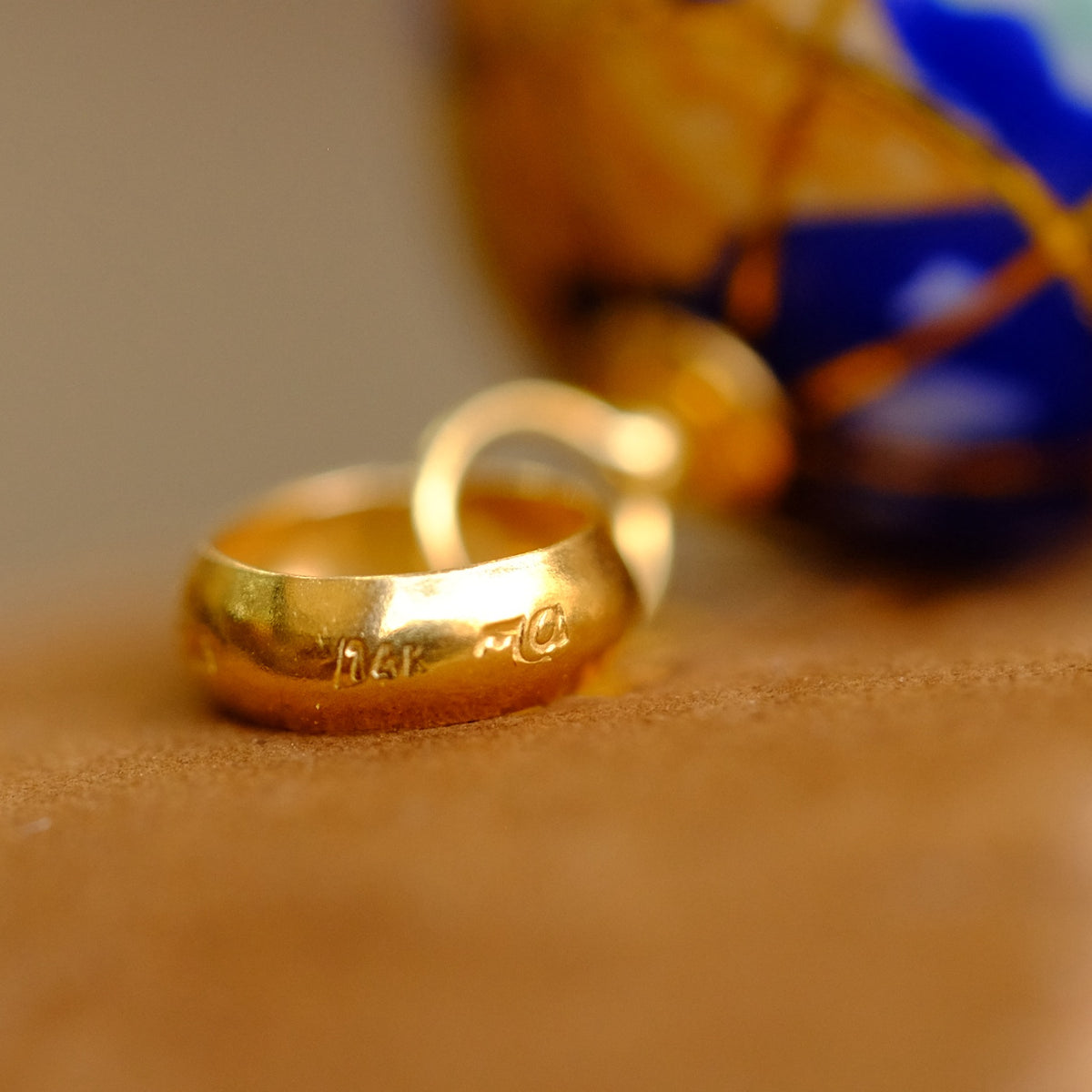 14K Globe Charm