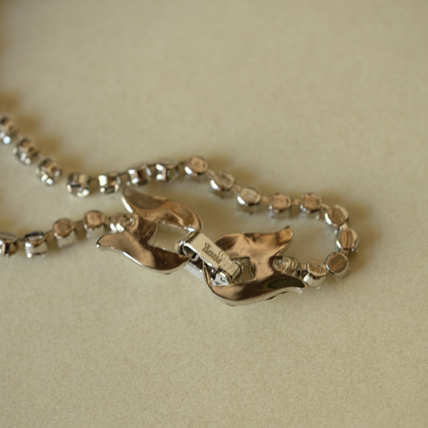Vintage Art Deco Revival Trifari Necklace 1970s