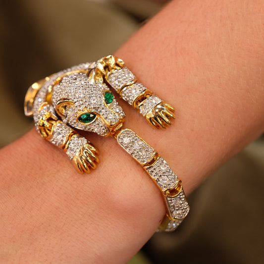 Retro Panther Bracelet