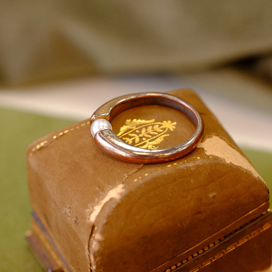 Pearl Silver Ring