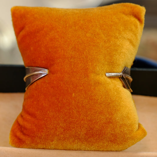 Sterling Silver Feather Cuff