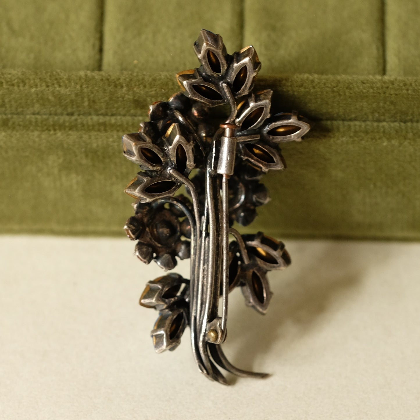 Roger Jean Pierre Flower Brooch 1950s