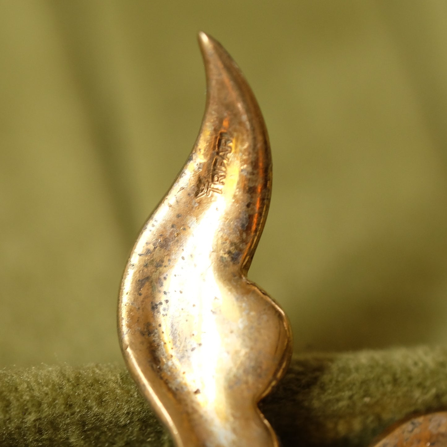 Collectible Trifari Sterling Bird of Paradise Brooch 1940s