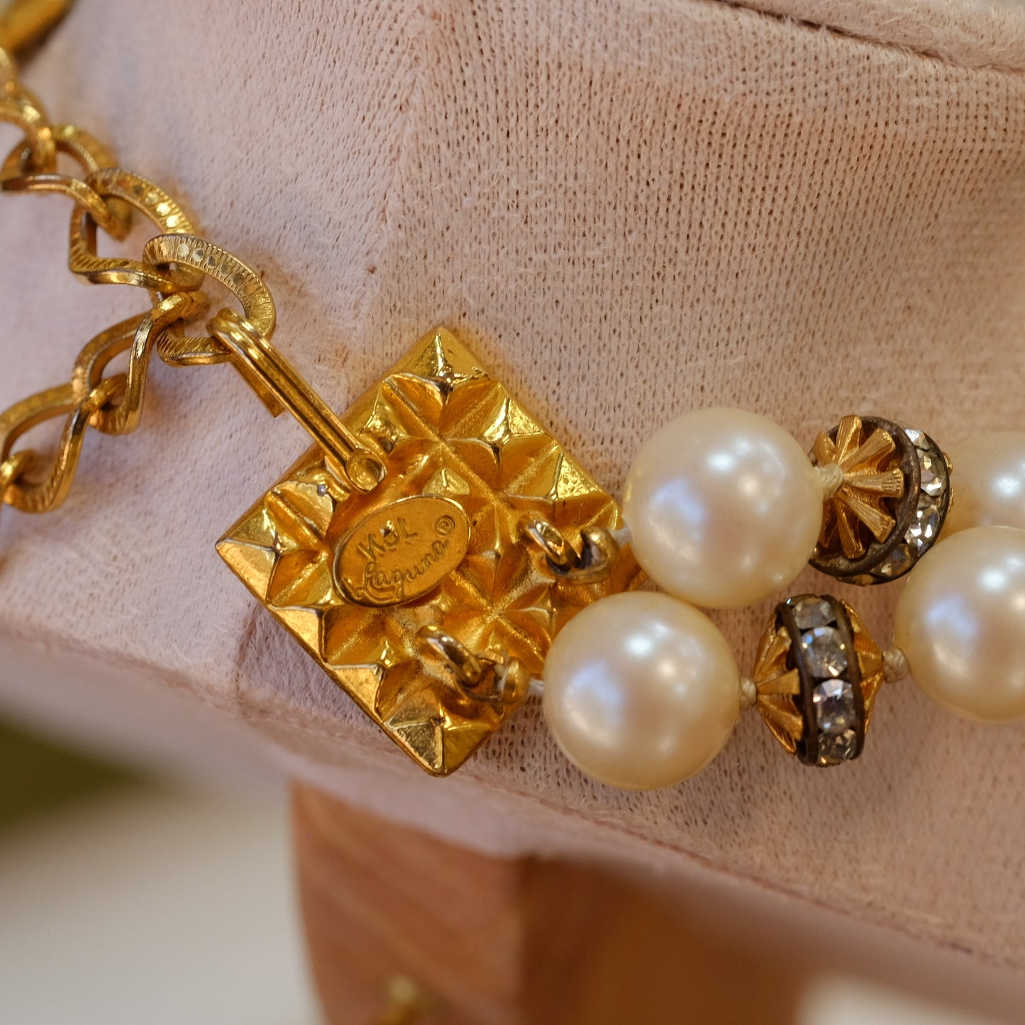 Vintage Kenneth Jay Lane Laguna Necklace 1970s