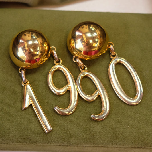 Collectible 1990 Moschino Earrings