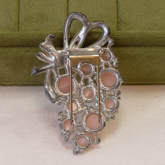 Coro Moonglow Pink Dress Clip