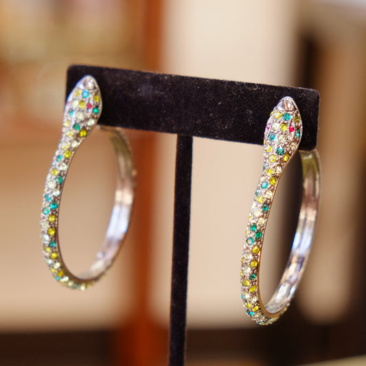 Kenneth Jay Lane Snake Earrings