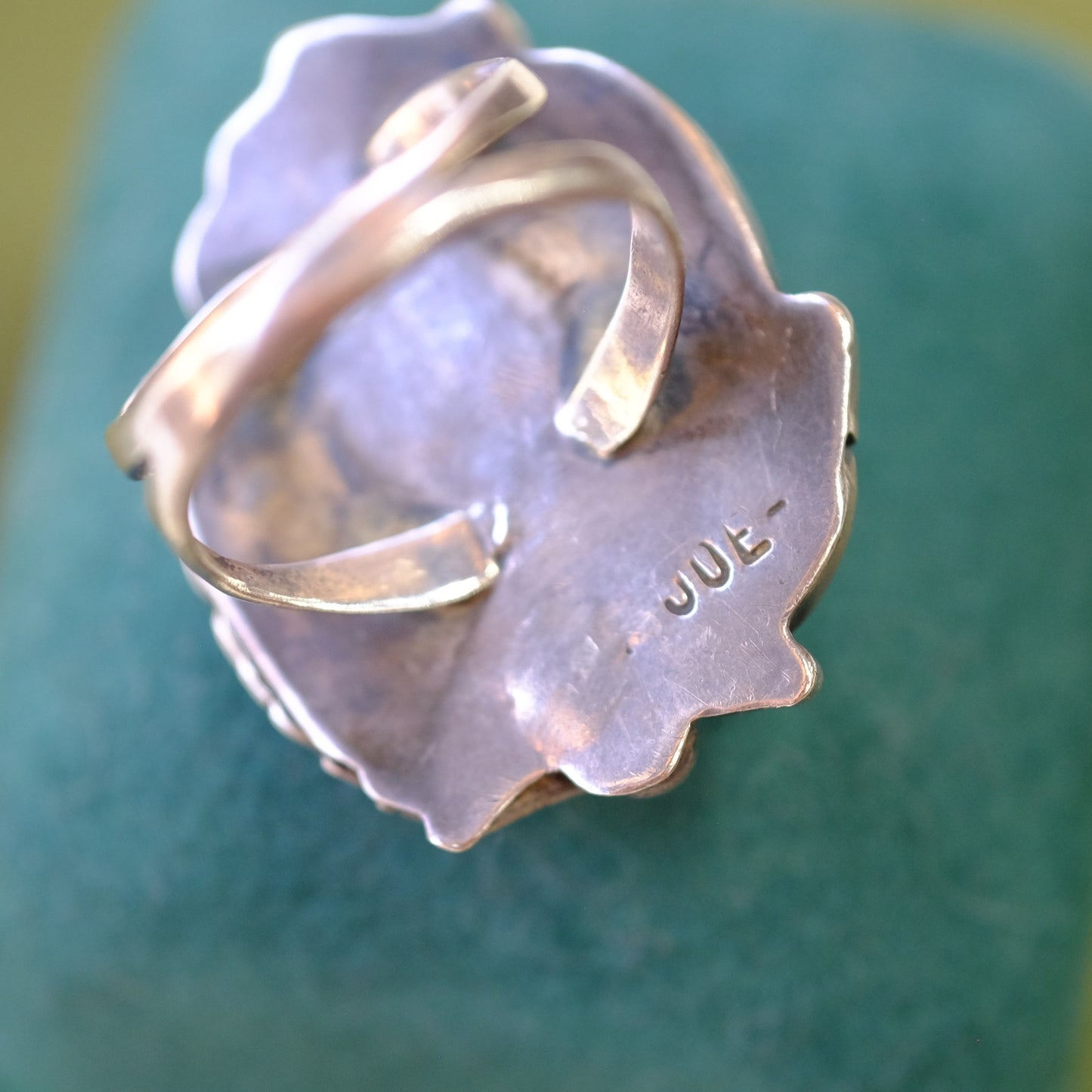 Vintage Silver Turquoise Ring
