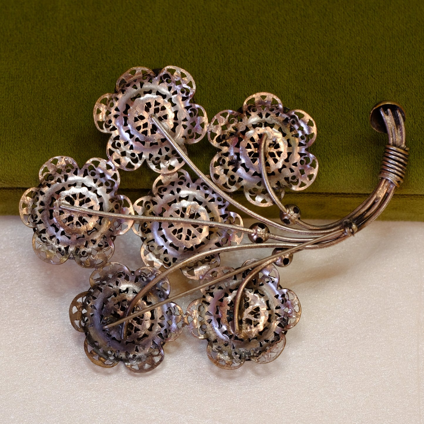 Giant Floral Brooch