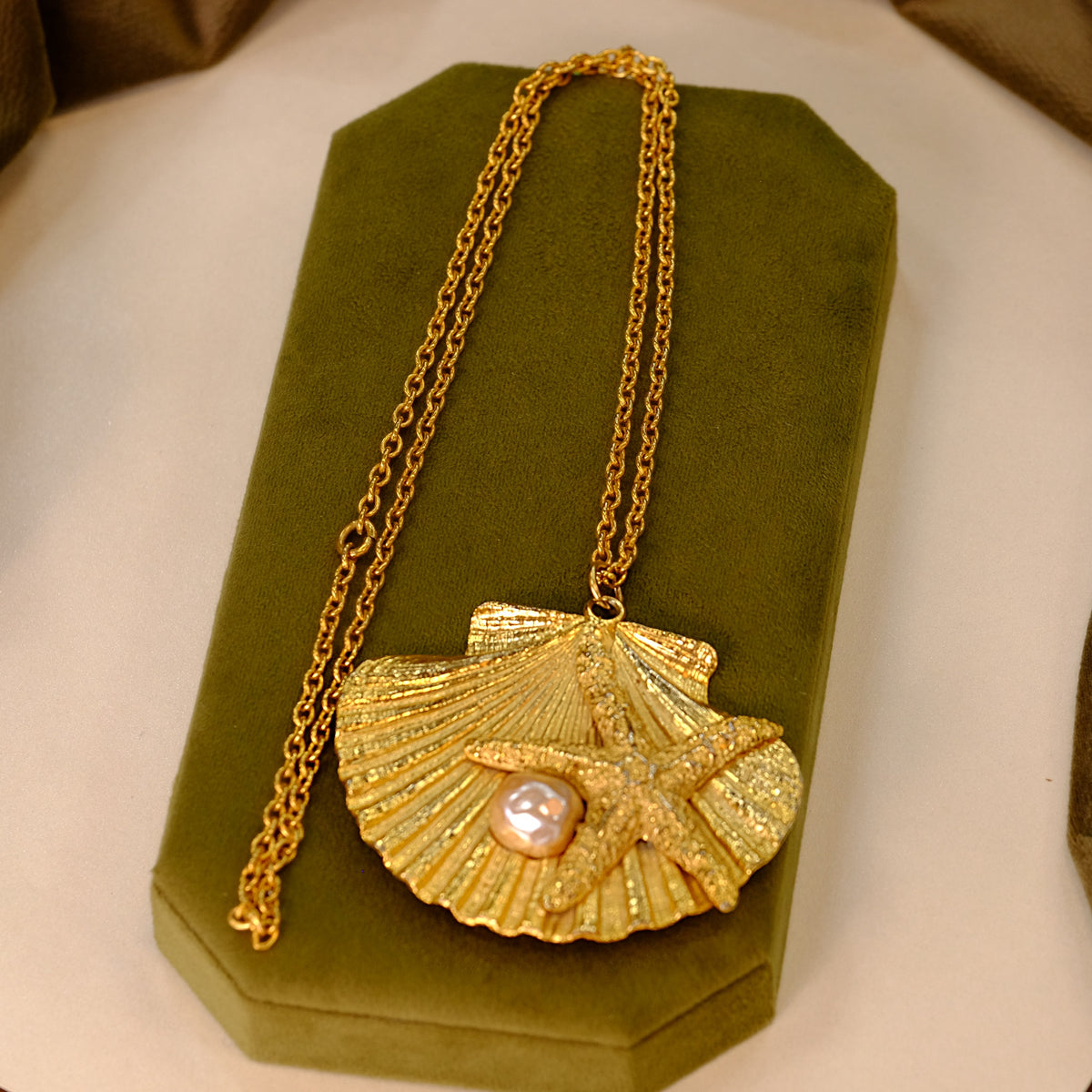 Malcolm Morris Shell Necklace 1980s