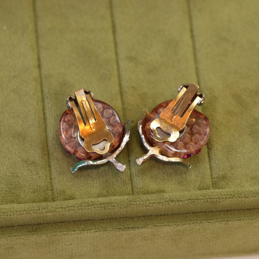 Lucite Berry Earrings