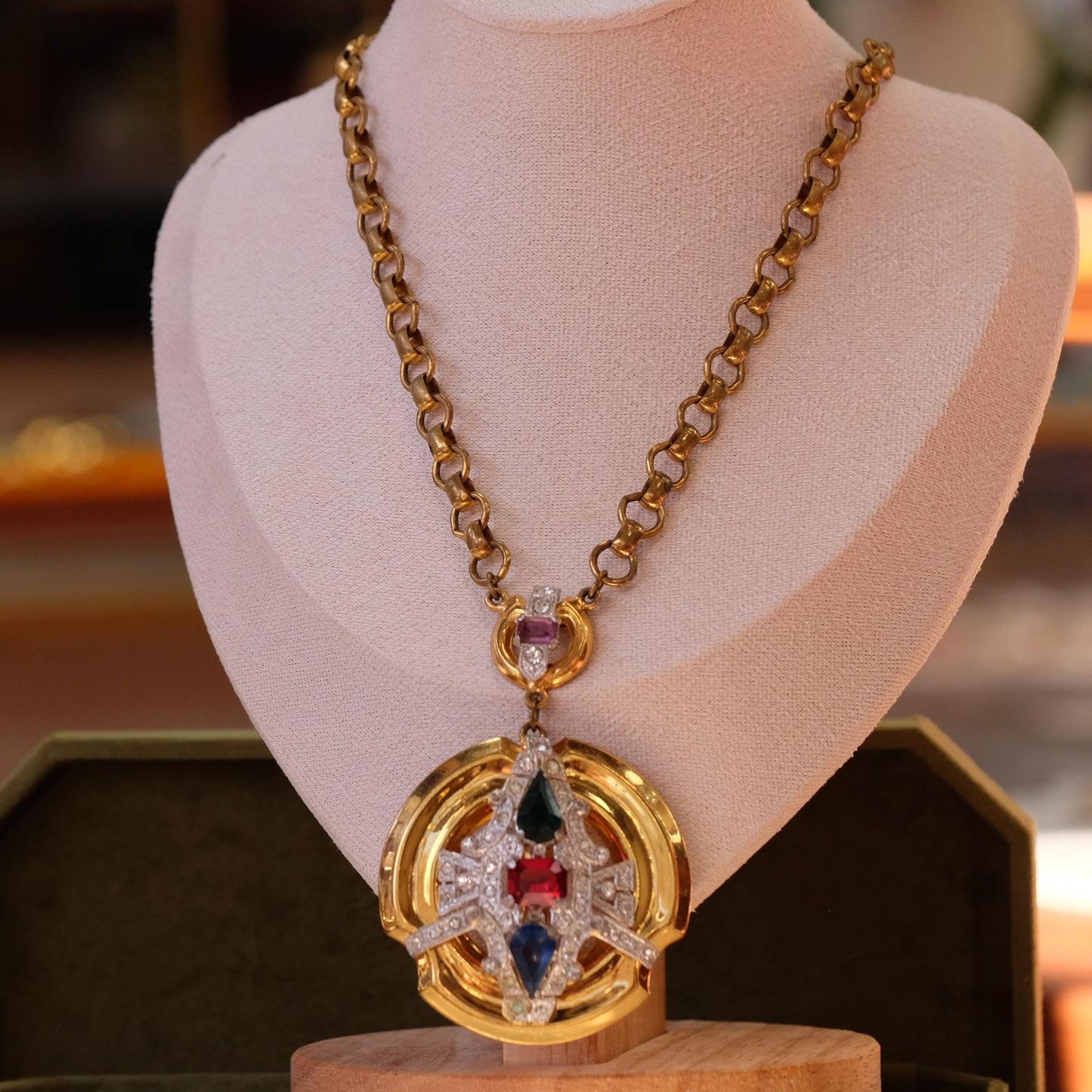 McClelland Barclay Gem Tone Necklace 1940s