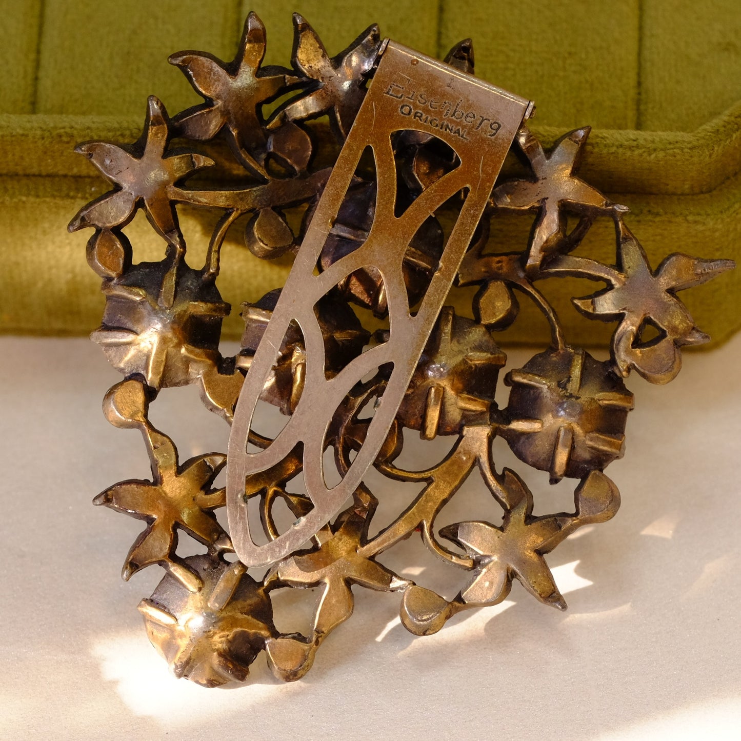 Eisenberg Original Dress Clip 1940s