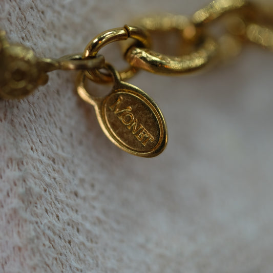 Vintage Monet Designer Necklace 1980s